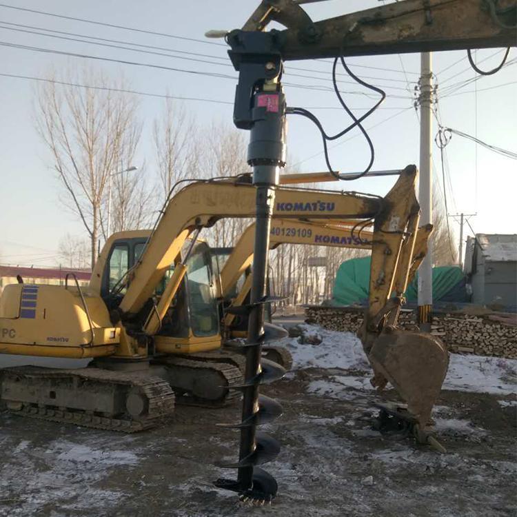 中旺 工程螺旋钻机 液压旋挖钻机 工地旋转钻孔机