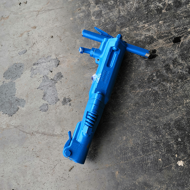 鸿业出售 矿用B87C手持式风镐 风动凿岩机 两冲程钻眼机 竖井开采