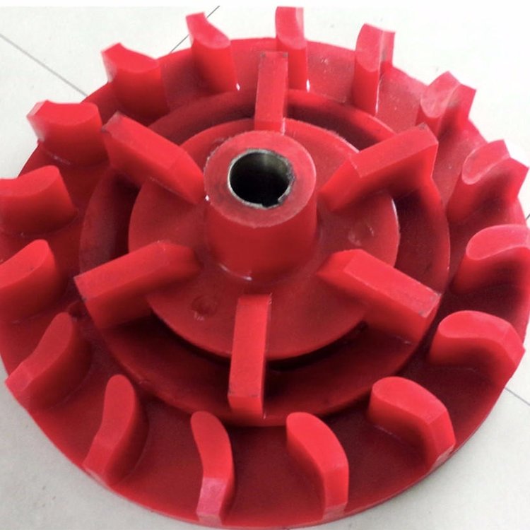 搅拌桶聚氨酯槽叶轮 耐磨渣浆泵水泵叶轮 聚氨酯浮选机叶 轮盖板