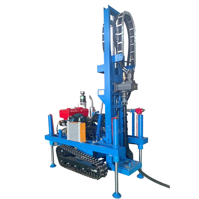 小型履带式液压潜孔钻机 地基注浆加固钻孔机 强穿透性 翔工