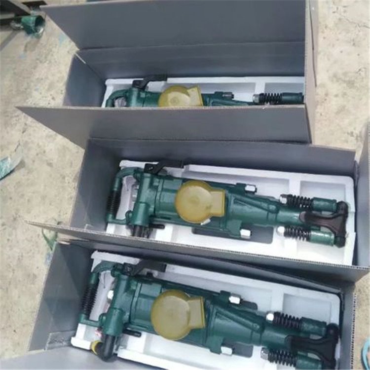 气腿式风动凿岩机 手持式气动矿用风钻 井下钻采设备