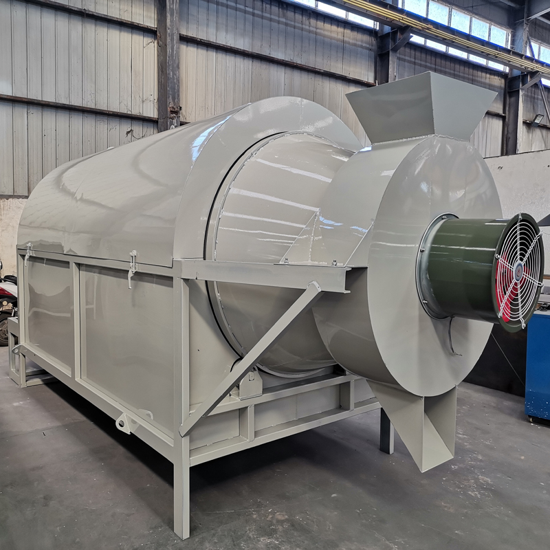 锦华湿土除湿设备 油菜籽烘干机 柴煤两用滚筒干燥机 塑料烘干设备