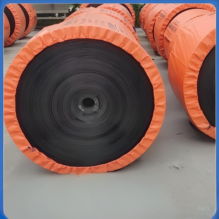 矿用钢丝绳芯阻燃输送带 直线运行性强 耐烧灼 耐热阻燃 现货充足厂家