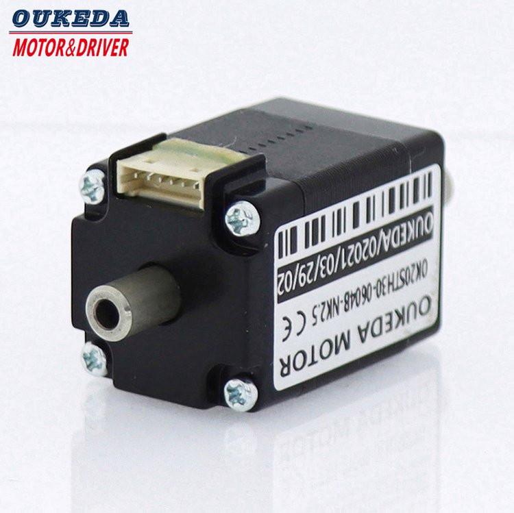 OKD空心轴步进电机 小型双轴内螺纹通孔 20BYG30