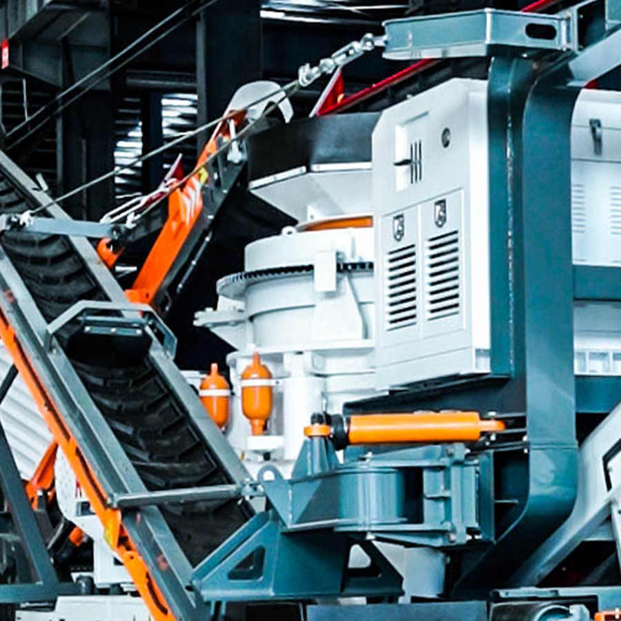 履带移动圆锥式破站 多缸液压 大型可移动 节能环保