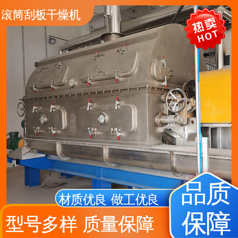 滚筒刮板干燥机 可用化工行业 干燥时间短 力度