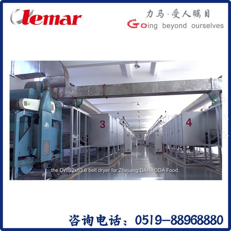 DW3-2x14带式干燥机，常州五层网带式干燥设备规格