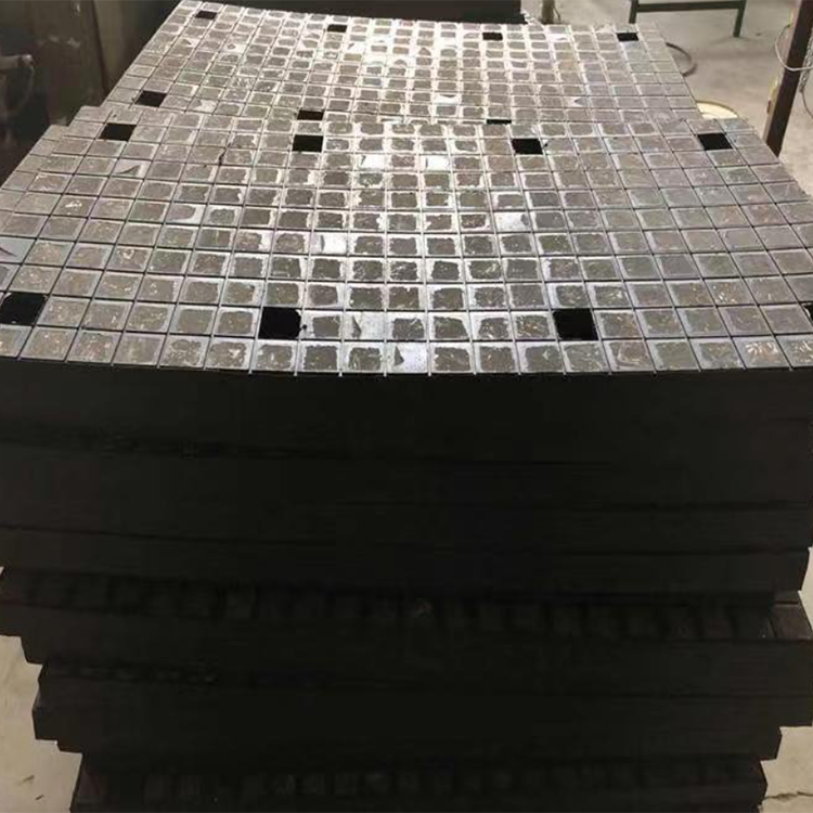 混料机陶瓷衬板 三合一复合橡胶板 耐磨损 兴宝