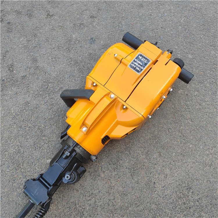 手持式凿岩机内燃破造孔机 隧道矿山打孔开采钻机