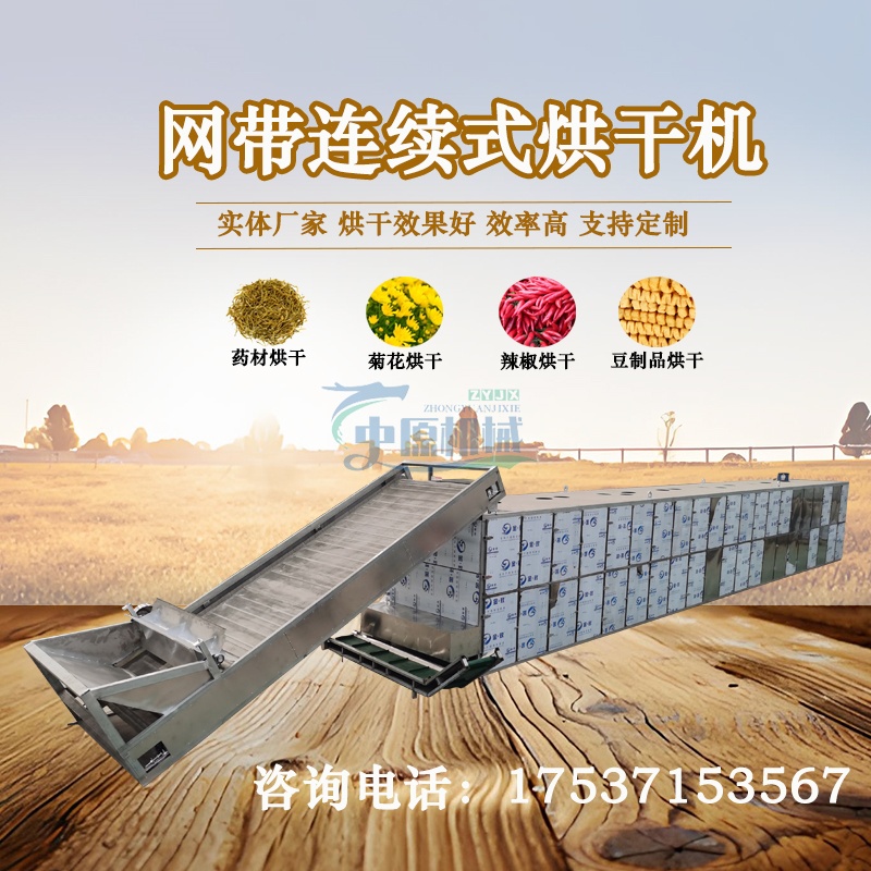 多功能蔬菜水果烘干机 食用菌坚果烘干房 中原机械海鲜中药材干燥机