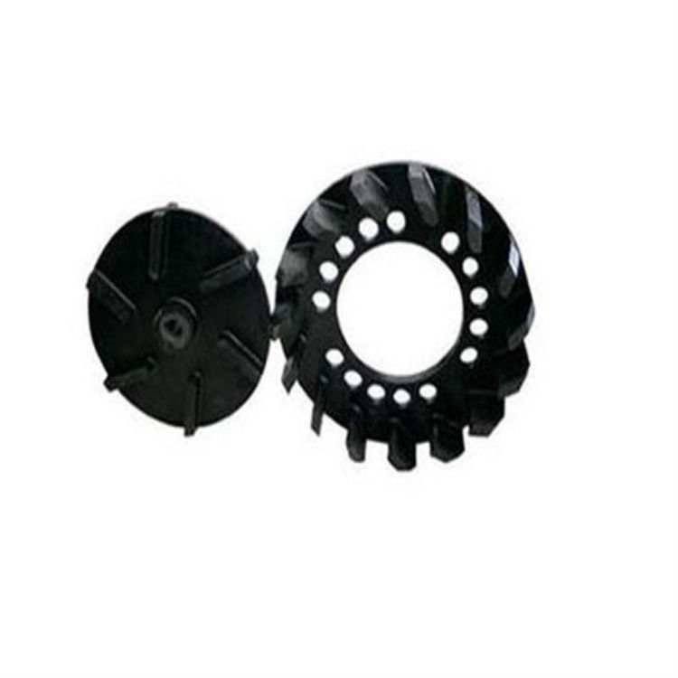 供应金属矿用浮选机配件聚氨酯叶轮盖板尼龙材质转子定子中心筒