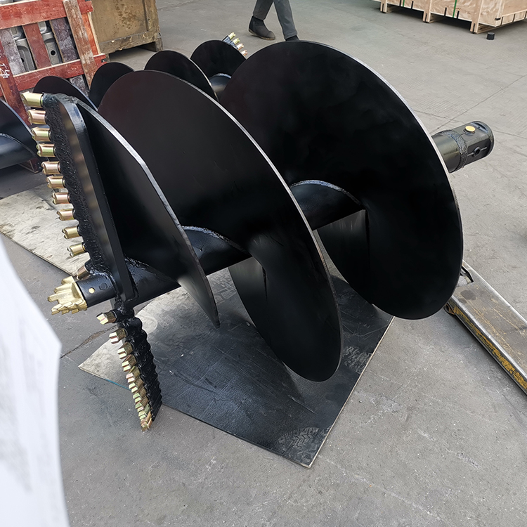 奥莱 螺旋钻机 液压动力头螺旋打桩机 轨道式柴油式桩基钻孔设备