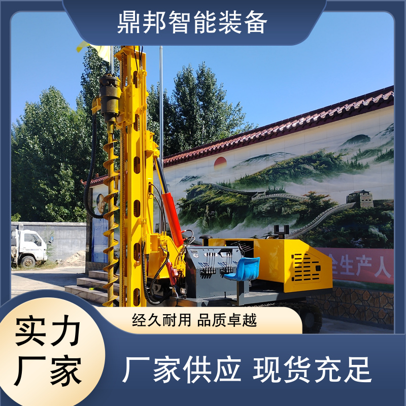 光伏桩钻孔机 多角度坑道探水设备 防护隔离 360度旋转