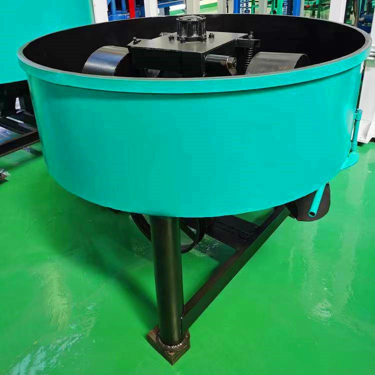 一鼎 自动双碾轮搅拌机 不锈钢双辊碾压混料机 筒体直径1.5米混碾机