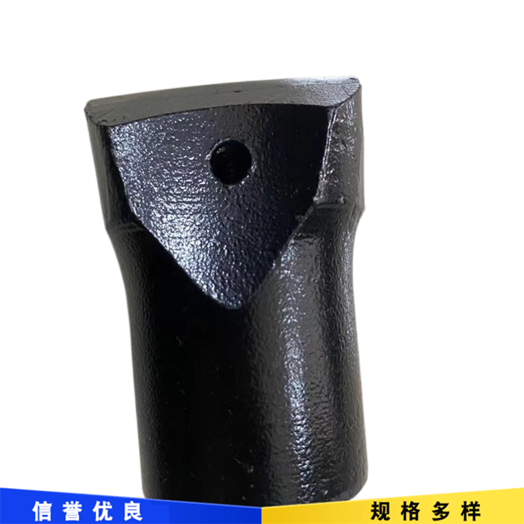 φ50mm矿用一字钻头 中空六棱钻杆钎头 风动凿岩机配件按需定做