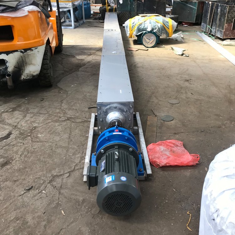 石渣管式螺旋输送机wq888石墨粉螺旋输送机设备