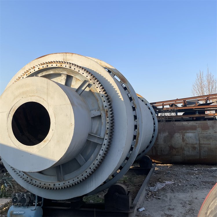 二手滚筒干燥机 有机肥干燥设备 2000升真空回转烘干机 运行稳定