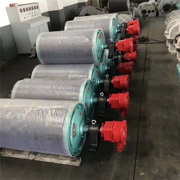 皮带输送机用防爆电动滚筒 油冷式传动辊筒 耐磨操作简单