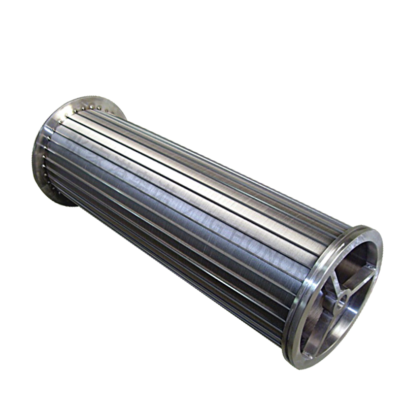 楔形网滤芯 不锈钢绕焊式筛网 固液分离滤网 T形丝筛筒