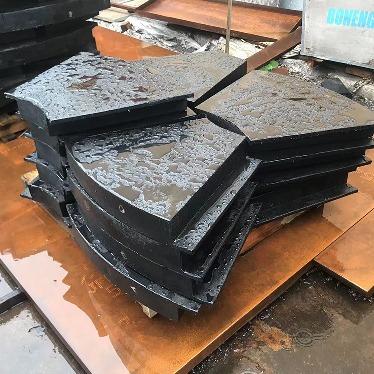 润磨机橡胶衬板 耐高温低噪音端部筒体提升条 适用矿山化工行业