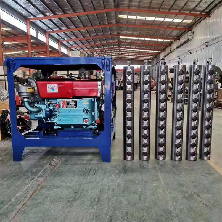 奥莱 隧道掘进开挖劈裂棒 大型岩石劈裂机 电动凿岩机