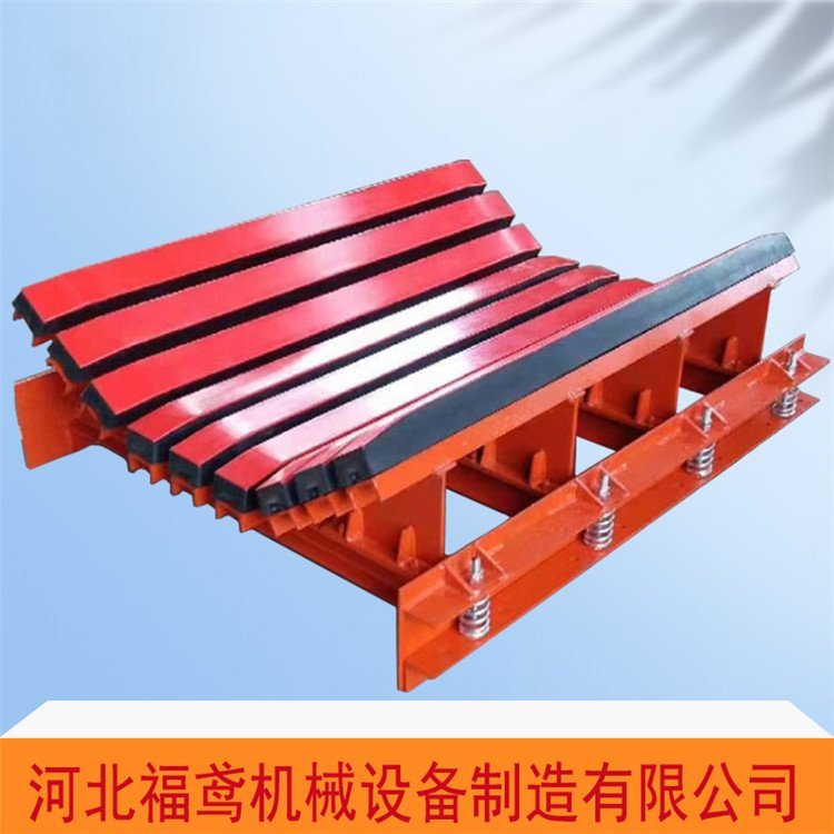 福鸢输送机缓冲床 重型缓冲床 阻燃抗静电缓冲床