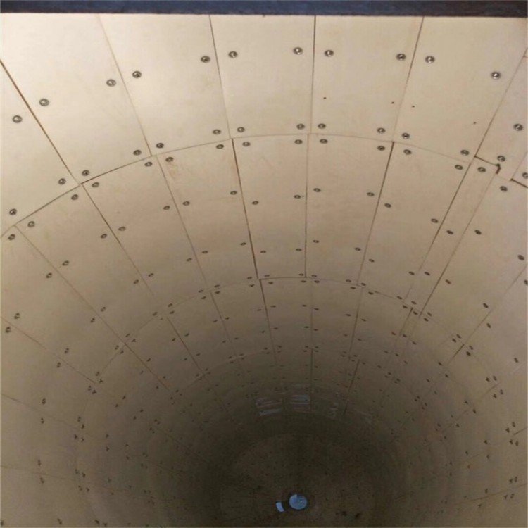 德州伟航黑色阻燃煤仓衬板不沾料耐磨自润滑煤仓衬板直销