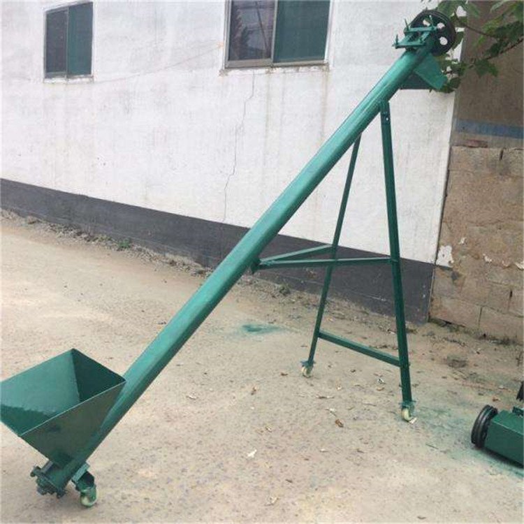 螺带式螺旋输送机 小型提升机 机械螺旋绞龙输送机视频