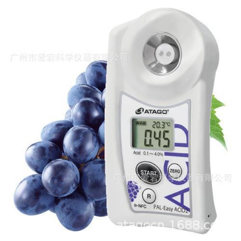 ATAGO爱拓便携式数显葡萄专用糖酸度计 水果计 PAL-BX/ACID 2