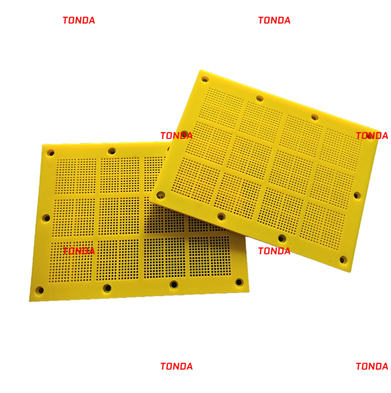 腾达聚氨酯方孔筛板振动筛高效筛网出口品质耐腐蚀耐磨聚牛筋筛片