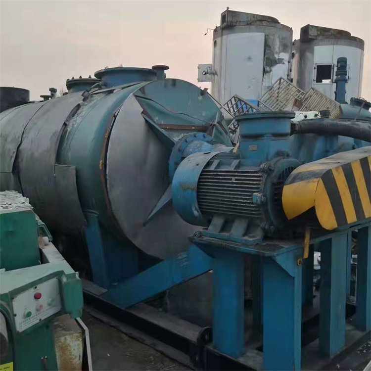 二手5立方耙式干燥机 耙式真空干燥设备 卧式耙式干燥机 回收