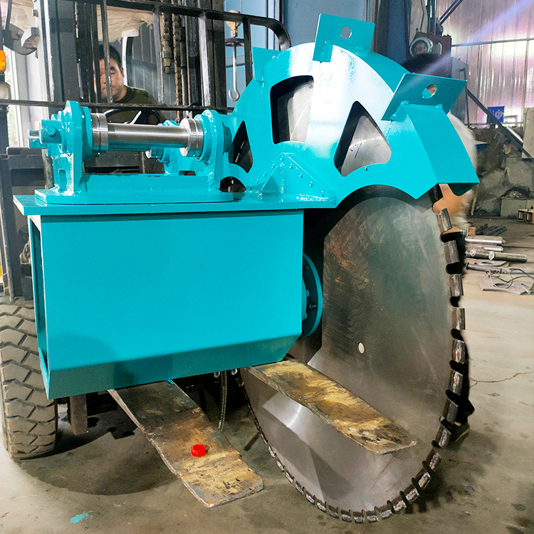 岩石锯矿山采石隧道矿山锯旋转切割圆盘锯大型岩石钻孔机