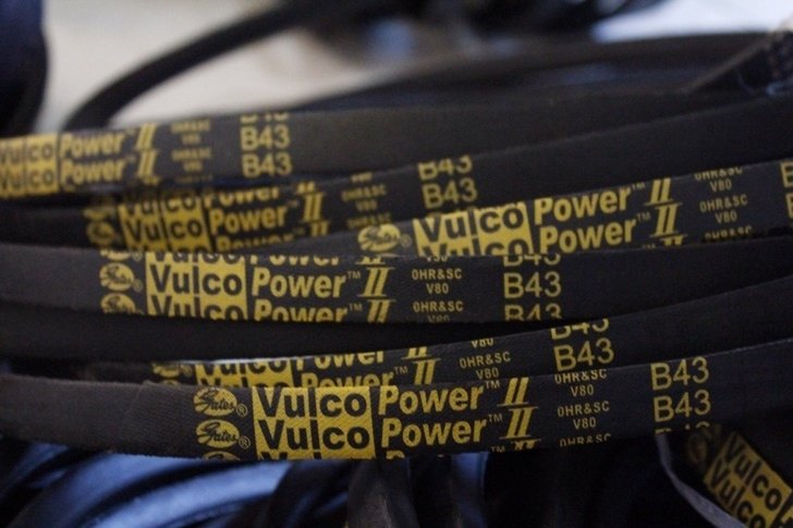 原装艾默生Vulco power精密空调风机B43 B44 B45黄标盖茨三角皮带