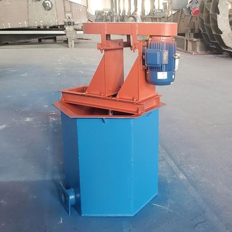 双叶轮提升式搅拌桶 矿浆药剂混合设备 矿用混浆搅拌槽