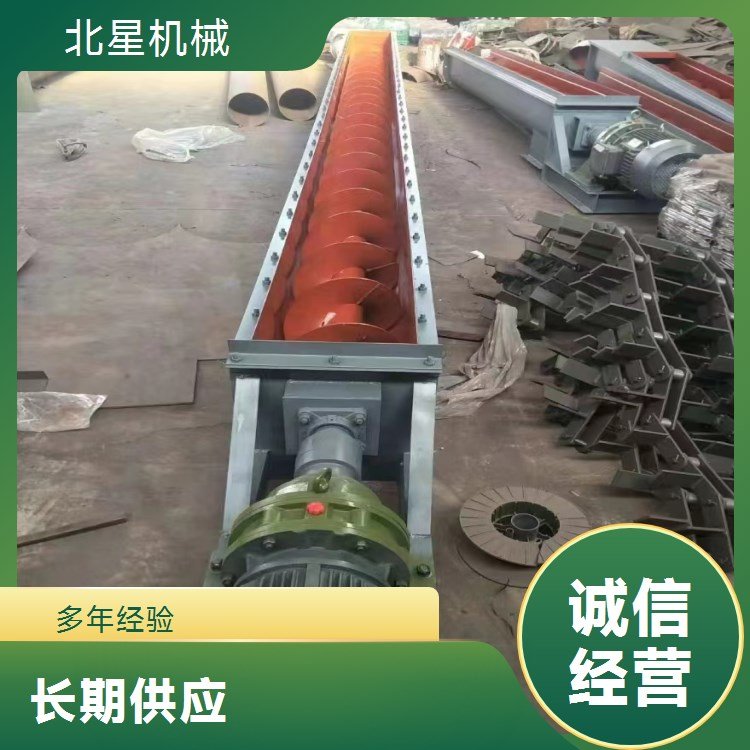 无轴螺旋输送机 扭距大 能耗低 螺距200-220mm 不锈钢制作