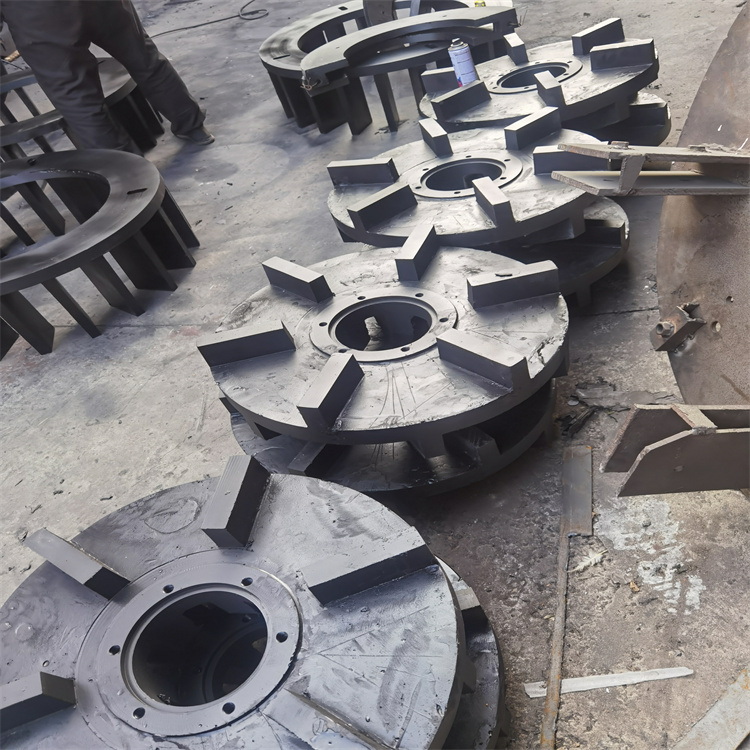 工厂加工矿用浮选机配件自润滑叶轮盖板品质好不易腐蚀
