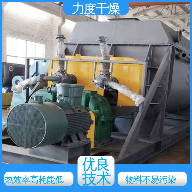 应用于化学工业 间接传导 操作便捷 双螺旋真空干燥机 力度