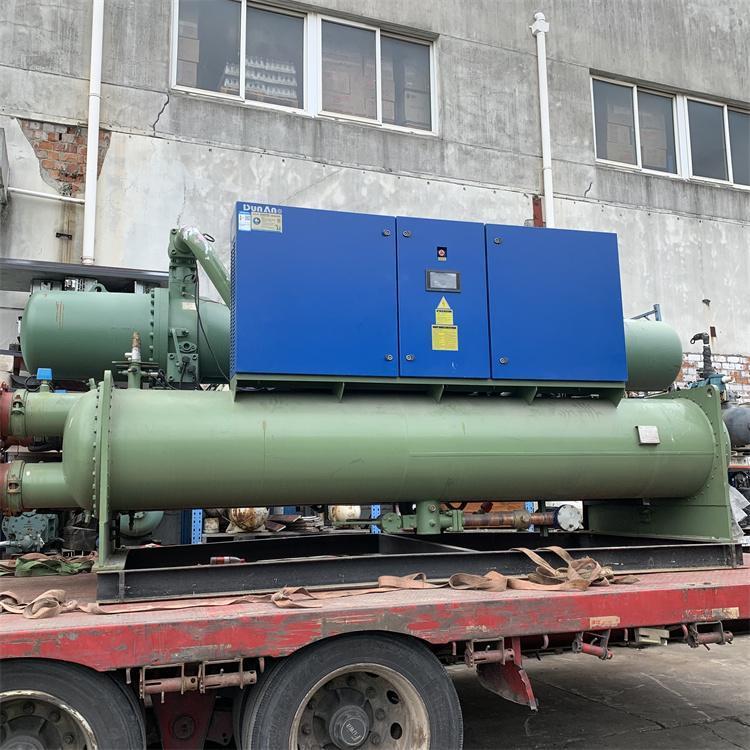 SLB1420J二手盾安螺杆机 400冷吨螺杆式工业冷冻机 回收出售