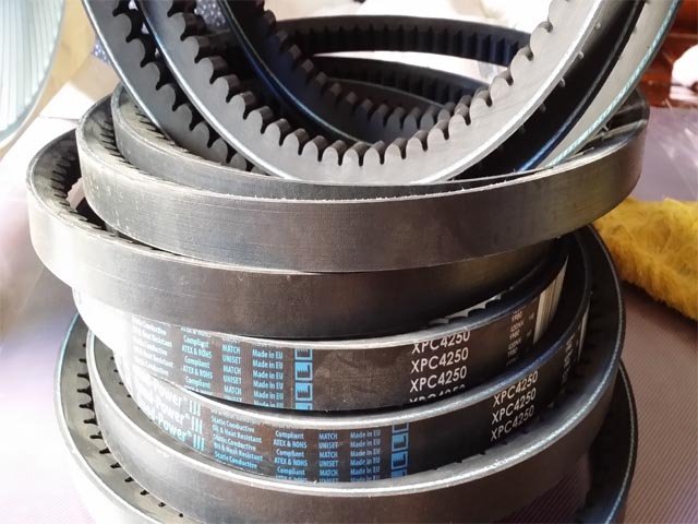 生产厂家 XPC4250齿型三角带 石机破机齿带联组皮带 窄V带 耐高温