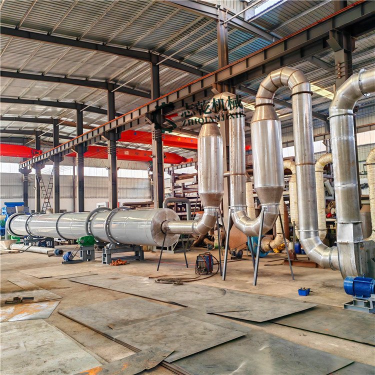 中草药粉管道气流烘干机 淀粉稻壳干燥设备 加工生产艾草粉机器