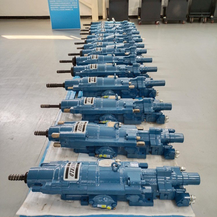 履带式液压凿岩机改挖钻型号配件矿山隧道中深孔台车钻车-25kw
