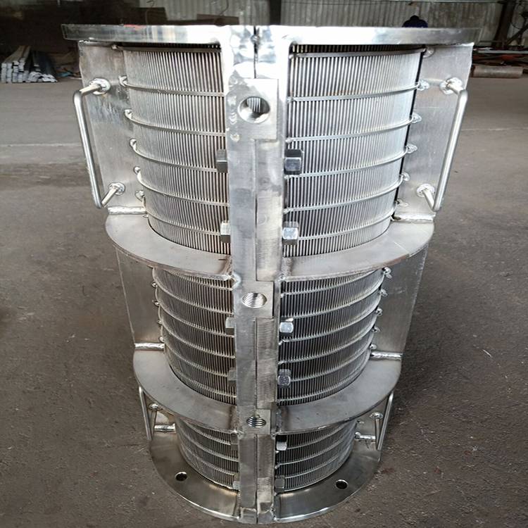 餐厨垃圾专用条缝筛筒不锈钢过滤筛网干湿分离机筛桶结实耐用