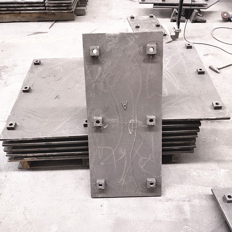 华瑞机械配件高铬铸铁耐磨衬板 反击板 防磨板耐高温 硬度高