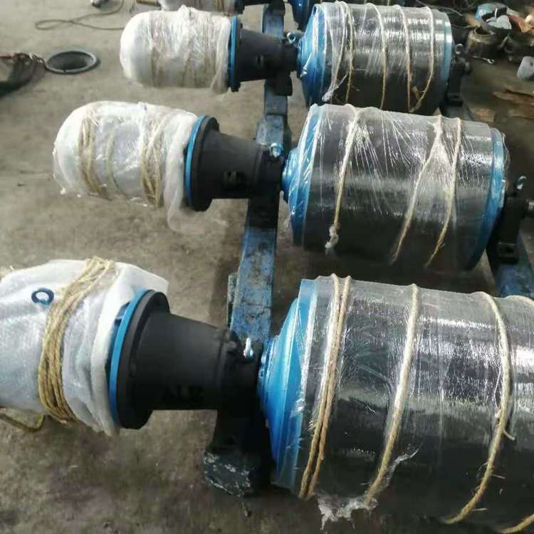 益博通TDY75型15kw油冷式电动滚筒 直径500mm碳钢材质 可定制