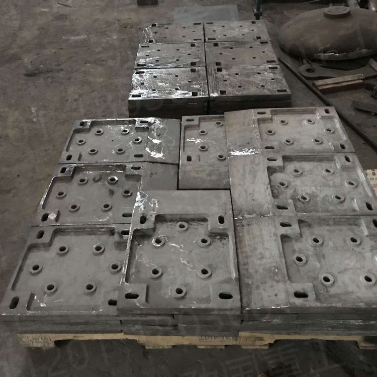 ZGMn13高锰钢铸板 ZG120Mn7Mo1球磨机耐磨衬板 复合打击板 材质保证