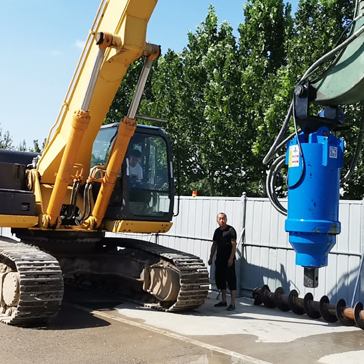 螺旋钻机 工地旋转钻孔机 钻机打桩机器 夯扩桩机