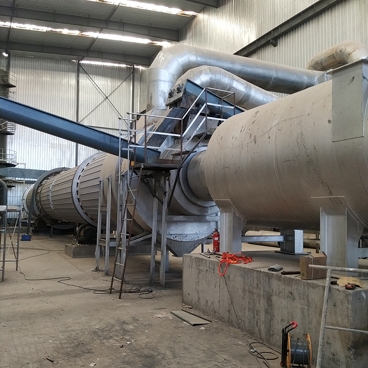 邦隆铬铁精矿单筒烘干机Φ1.2x12m选矿厂精粉脱水专用滚筒干燥机