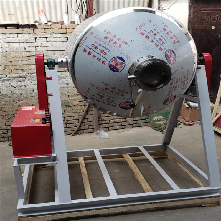 新悦不锈钢白糖食盐搅拌机 腰鼓式拌料机 家用30公斤干粉混合机