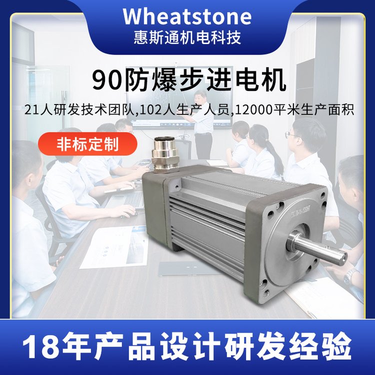 自制防爆步进电机 喷涂设备防爆电机 江苏惠斯通国产电机商家