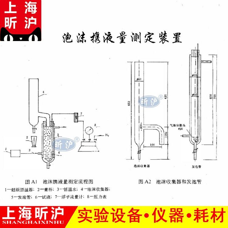 【昕沪】泡沫携液量测定装置SY/T5761-1995排水采气用起泡剂CT5-2